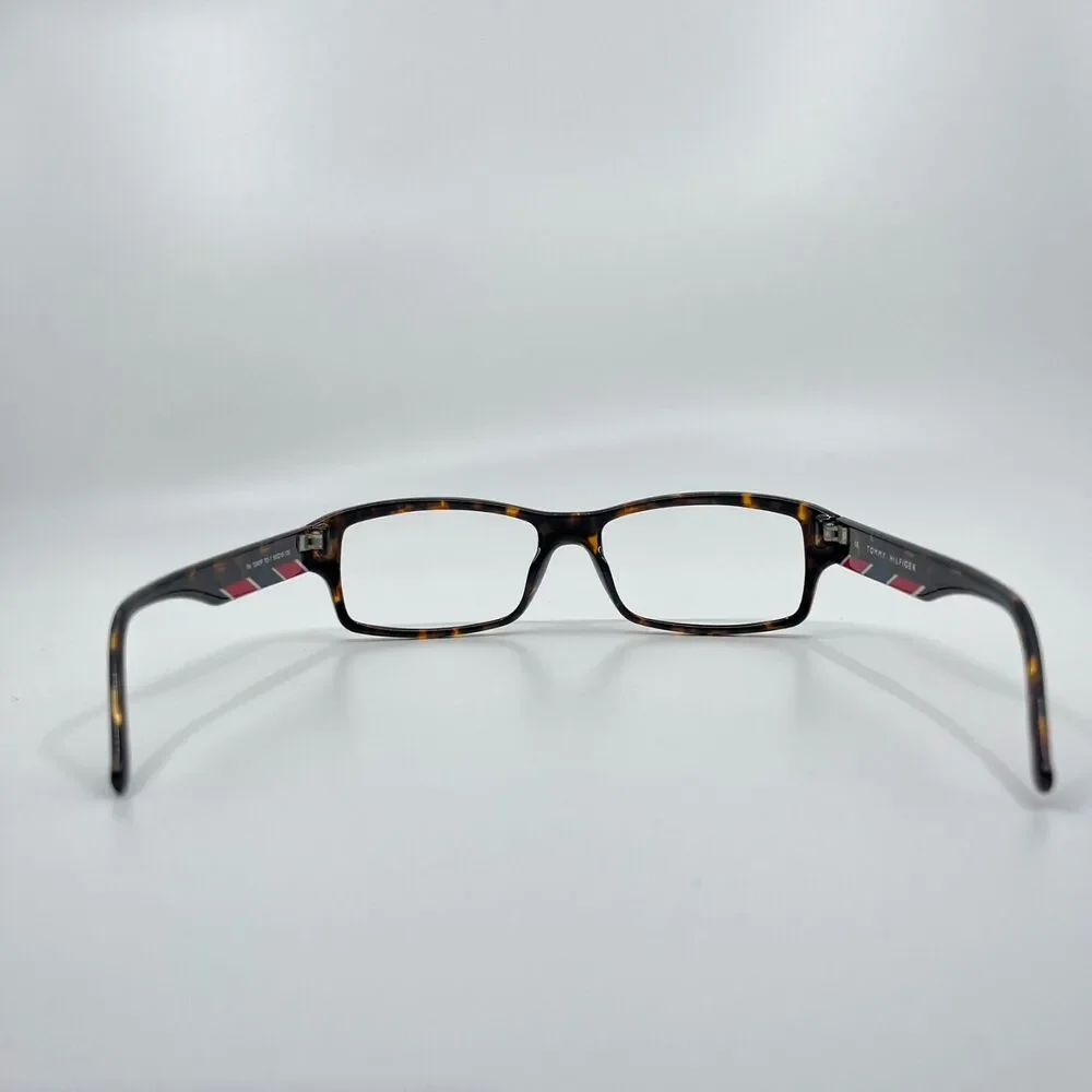 TOMMY HILFIGER TH7240P TO-1 Havana Womens Square Eyeglasses 56-16-130 H6497‎